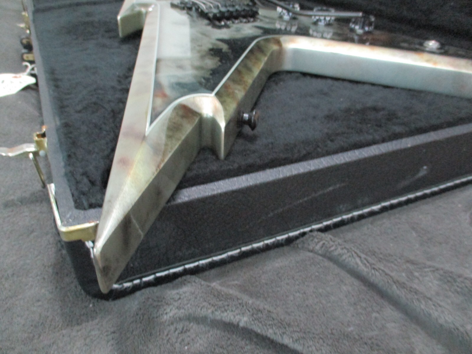 Dean USA Rust Razorback guitar from Dean’s custom shop
