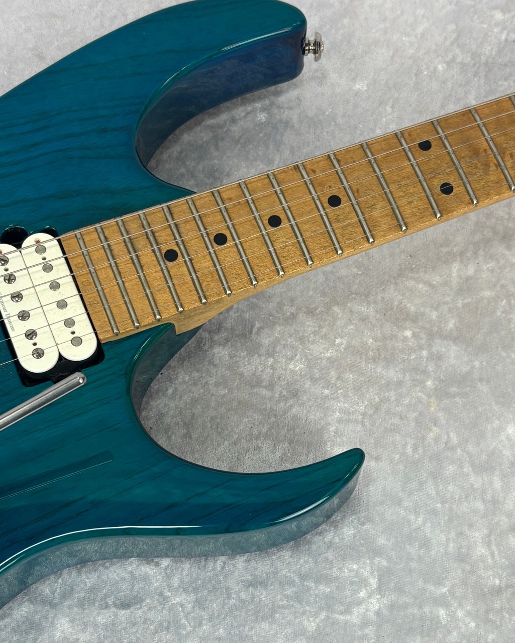Ed Roman Scorpion Picasso electric guitar with case