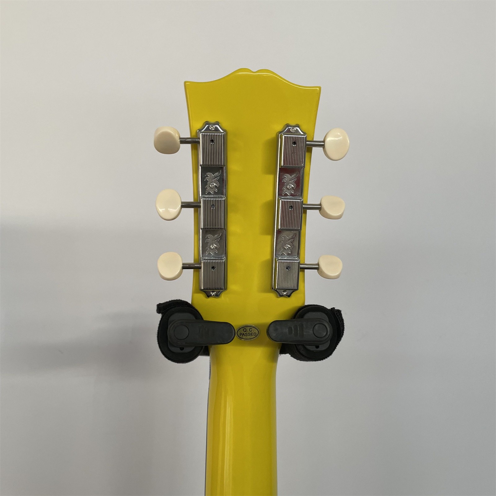 Electric Guitar Solid Body P90 Pickup Junior Yellow Mahogany Rosewood Fretboard