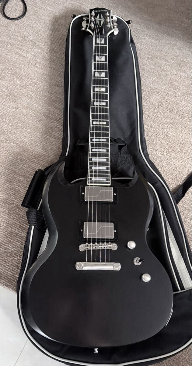 Epiphone Sg Electric Guitar Prophecy Aged Jet Black Metallic