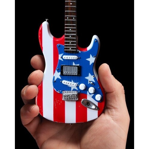Axe Heaven Wayne Kramer Fender Stratocaster Stars And Stripes USA Mini Guitar Re