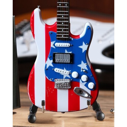 Axe Heaven Wayne Kramer Fender Stratocaster Stars And Stripes USA Mini Guitar Re