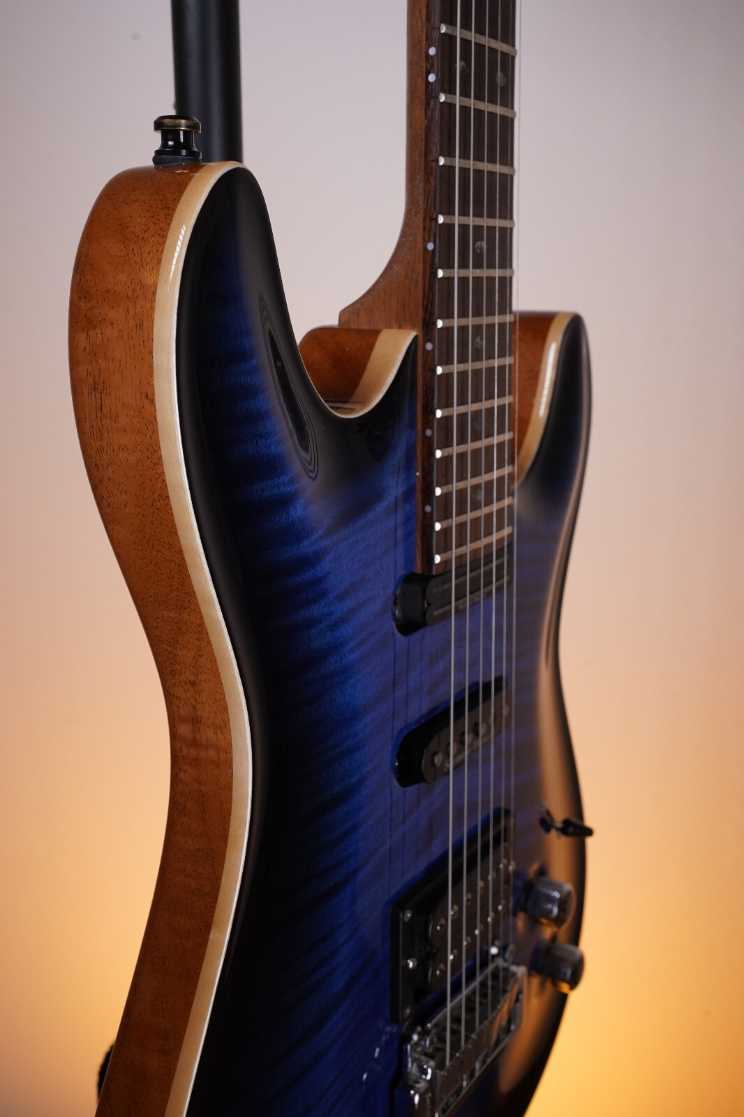 Framus Custom Shop Diablo Supreme X Order Masterbuilt HSH Blue Blackburst PRS