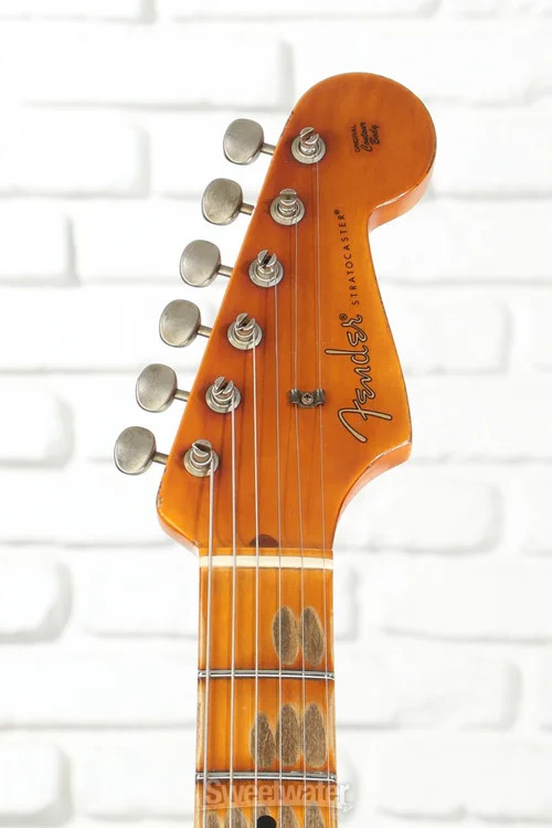 Fender Custom Shop 1956 Hardtail Stratocaster Heavy Relic Electric Guitar – Lake