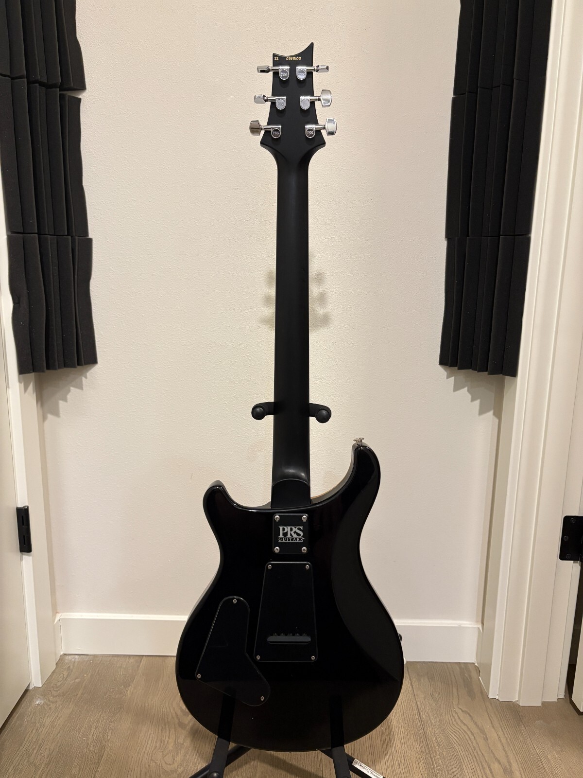 PRS CE-24 USA – Amber Sunburst with Black Satin Neck – 2022 with Gig Bag