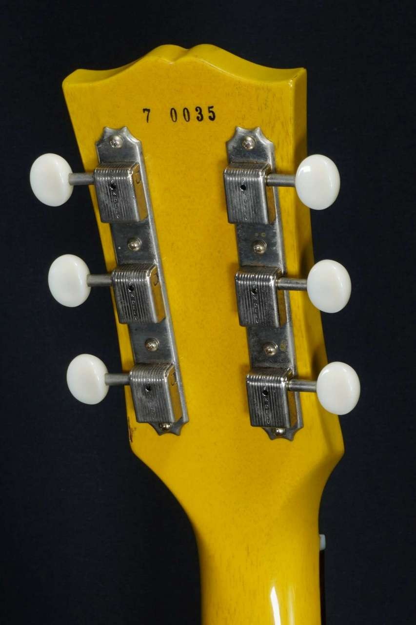 Used Gibson CS 2020 HC 1957 Les Paul Junior SC VOS Bright TV Yellow S/N:70035