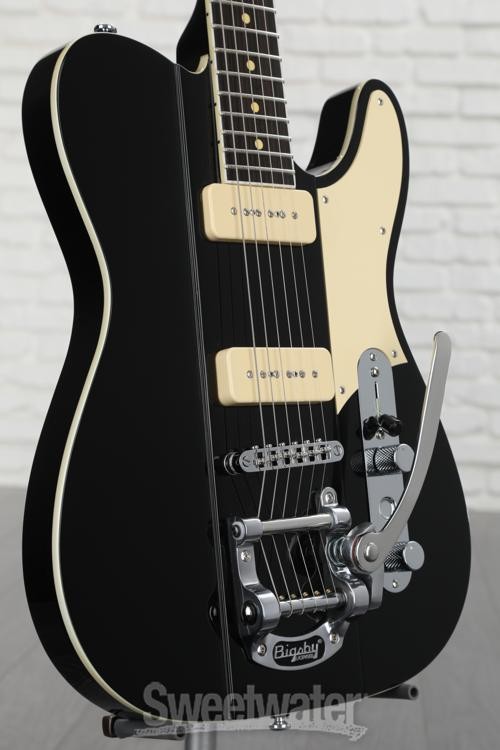 Reverend Greg Koch Gristle 90 Solidbody Electric Guitar – Midnight Black