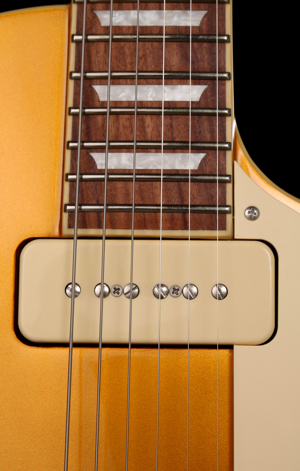 Edwards by ESP E-LP-125SD/P GO Les Paul Standard Goldtop Seymour Duncan P90s