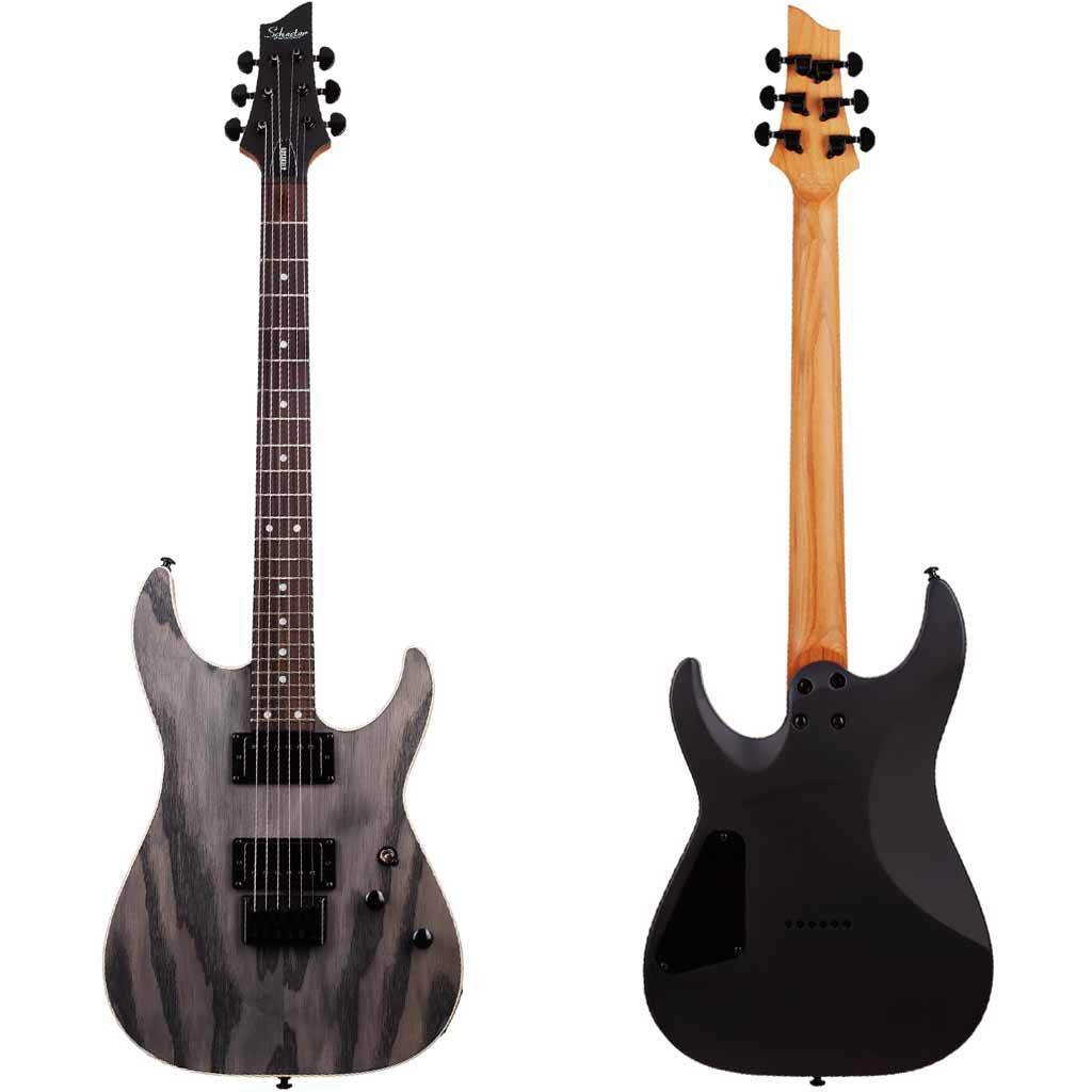 Schecter C-1 Standard Electric Guitar – Charcoal Satin