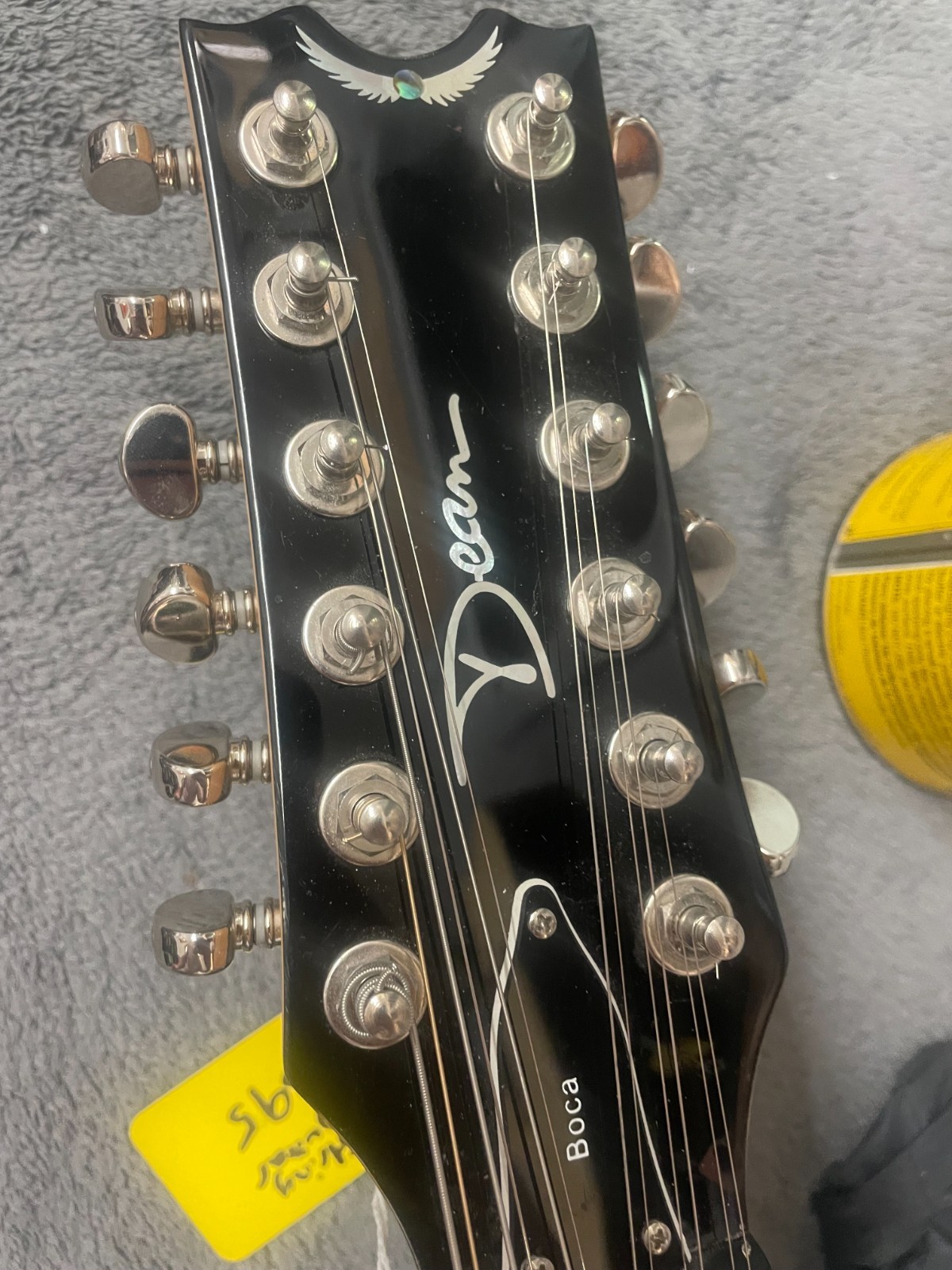 Dean Boca 12 2010s – Trans Amber Burst