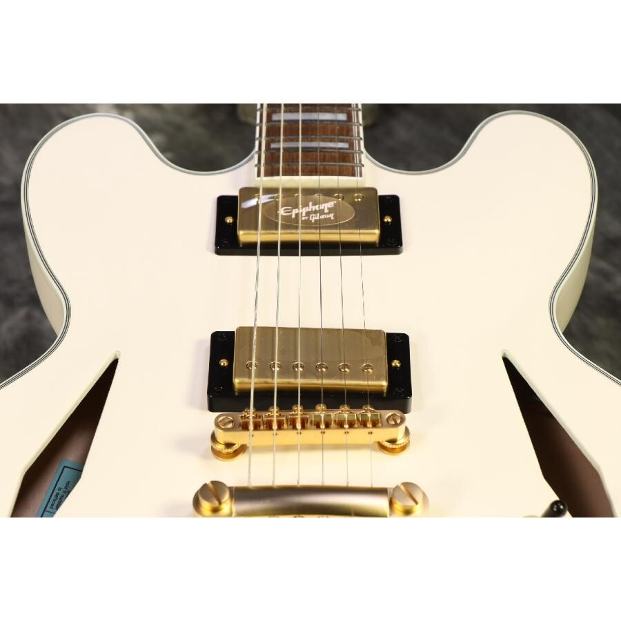 Epiphone / Emily Wolfe “White Wolfe” Sheraton Aged Bone White
