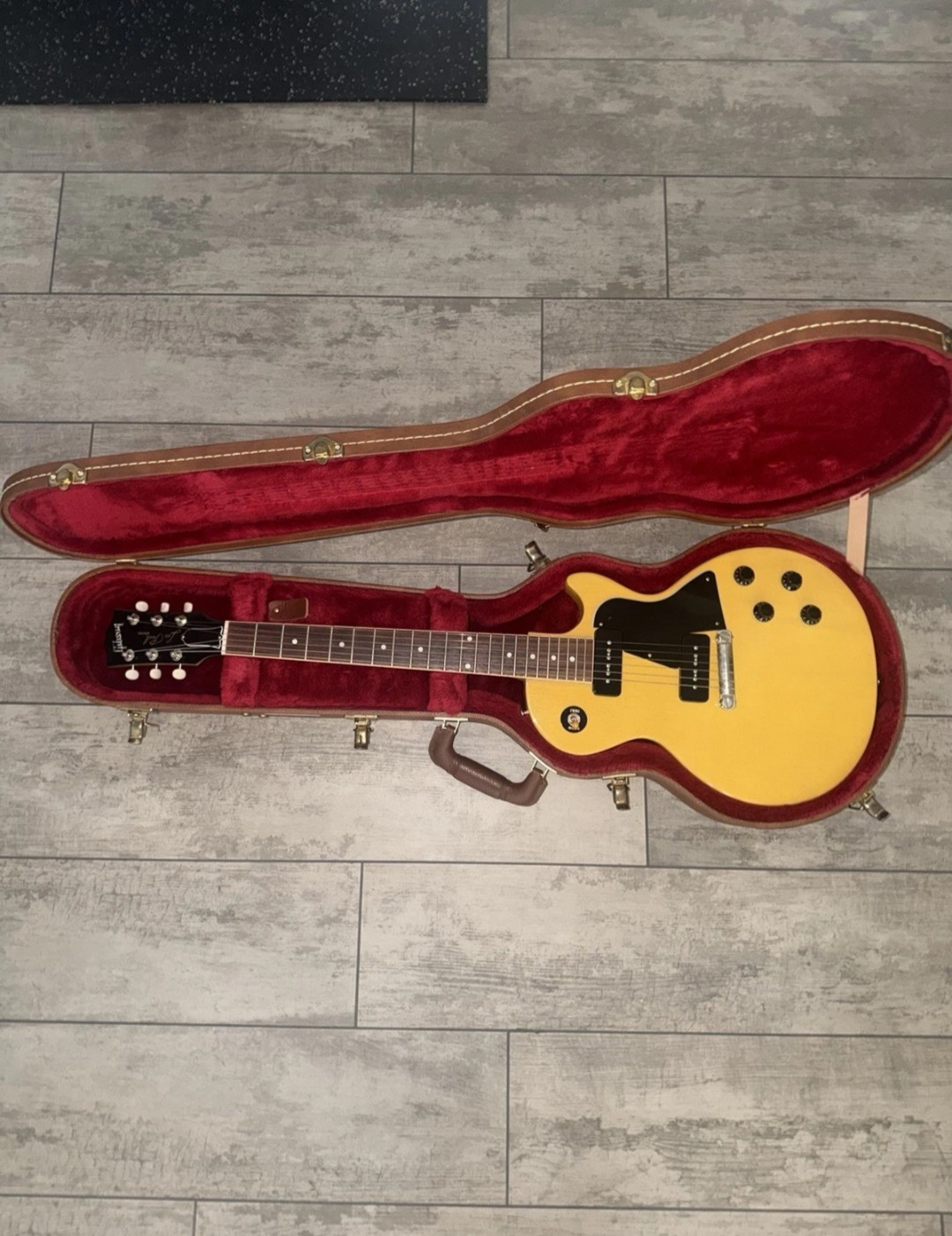 Gibson Les Paul Special Yellow Solid Mahogany 6-String RH w/ Hard Case
