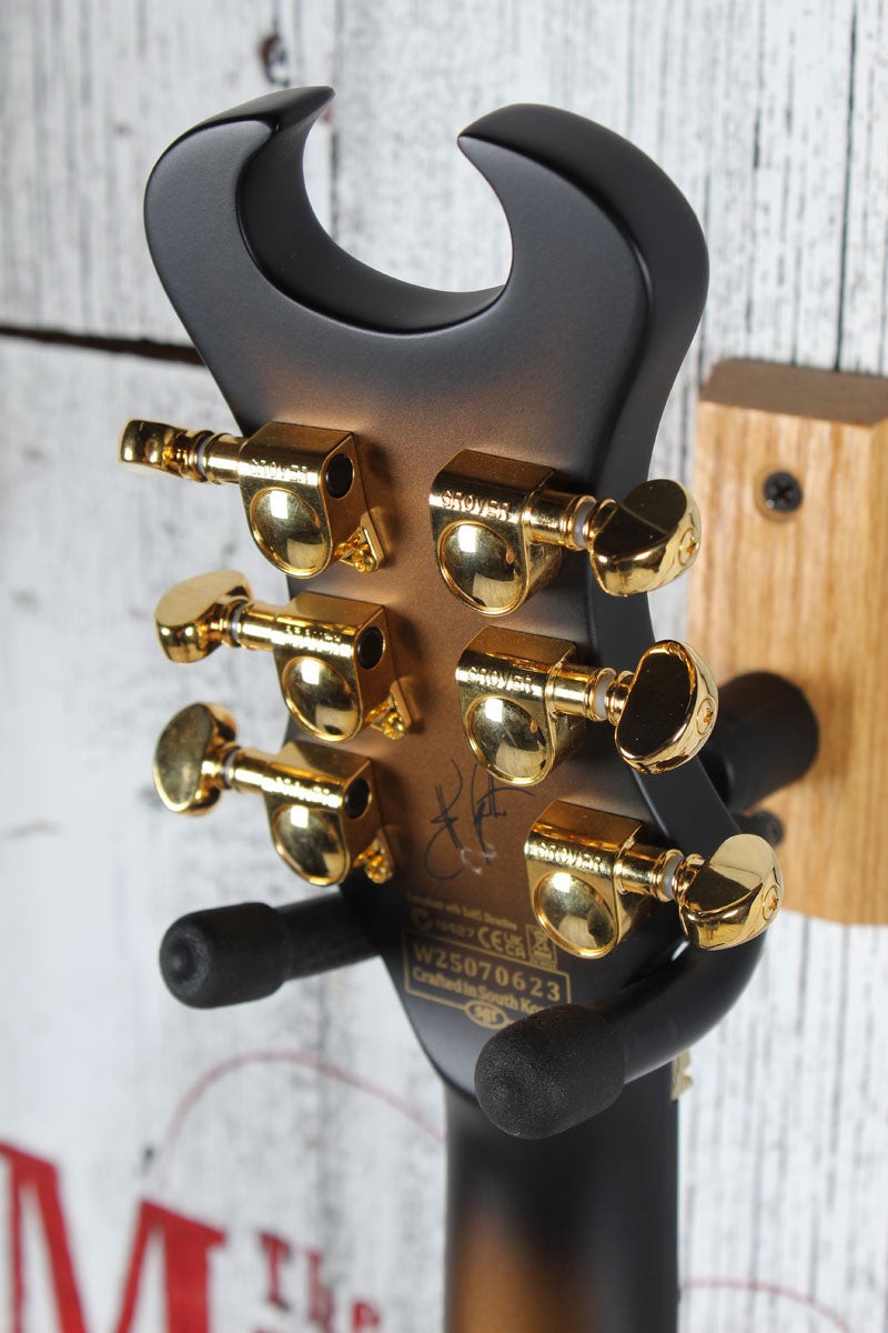 Schecter Synyster Gates Custom-S Electric Guitar Satin Gold Burst Finish