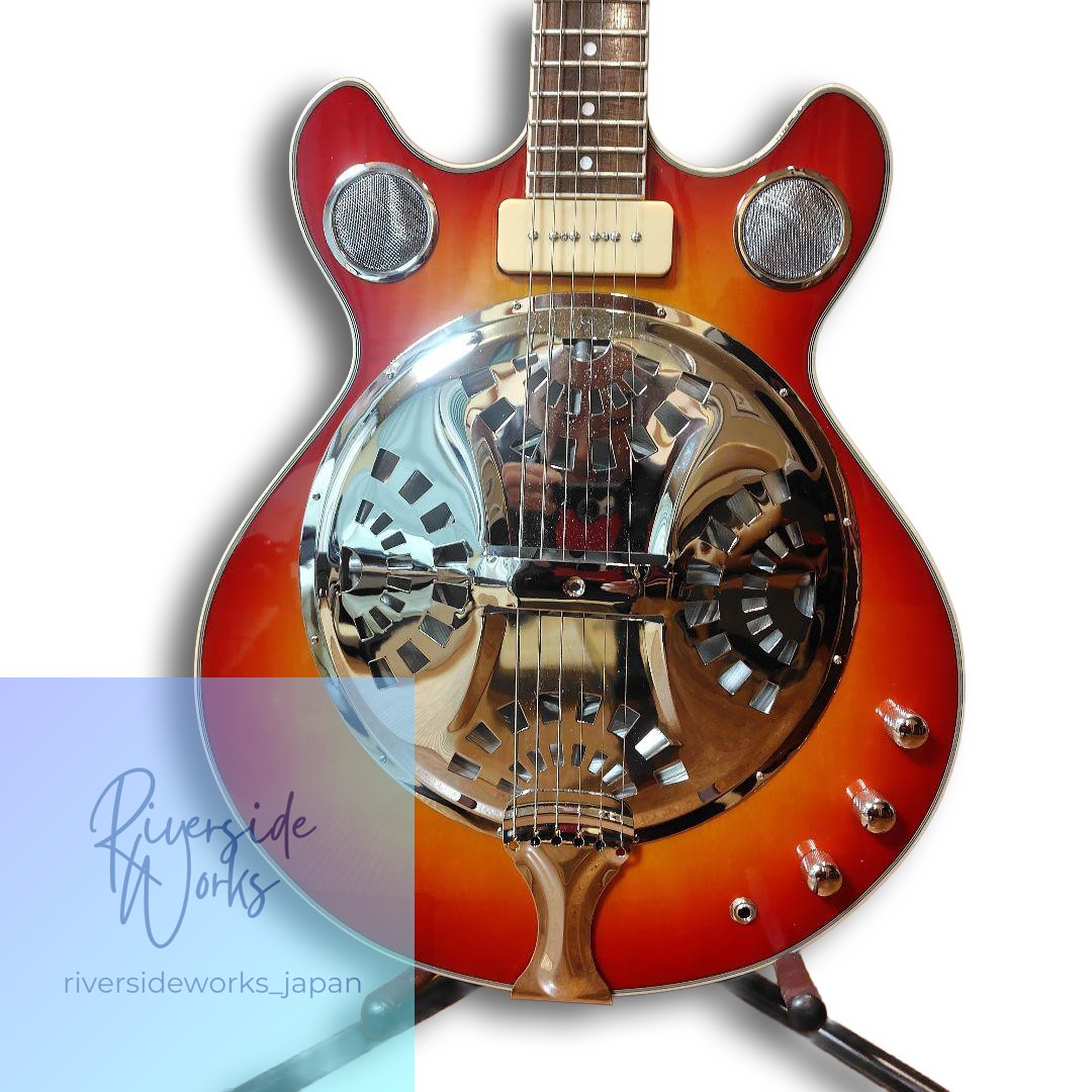 Eastwood Resonator Guitar Sunburst