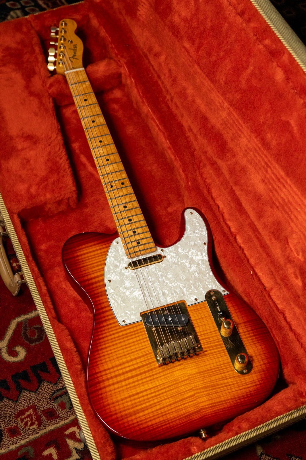 1993 Fender Custom Shop Telecaster Flame Top #24 Of 50 John Cruz w/HSC