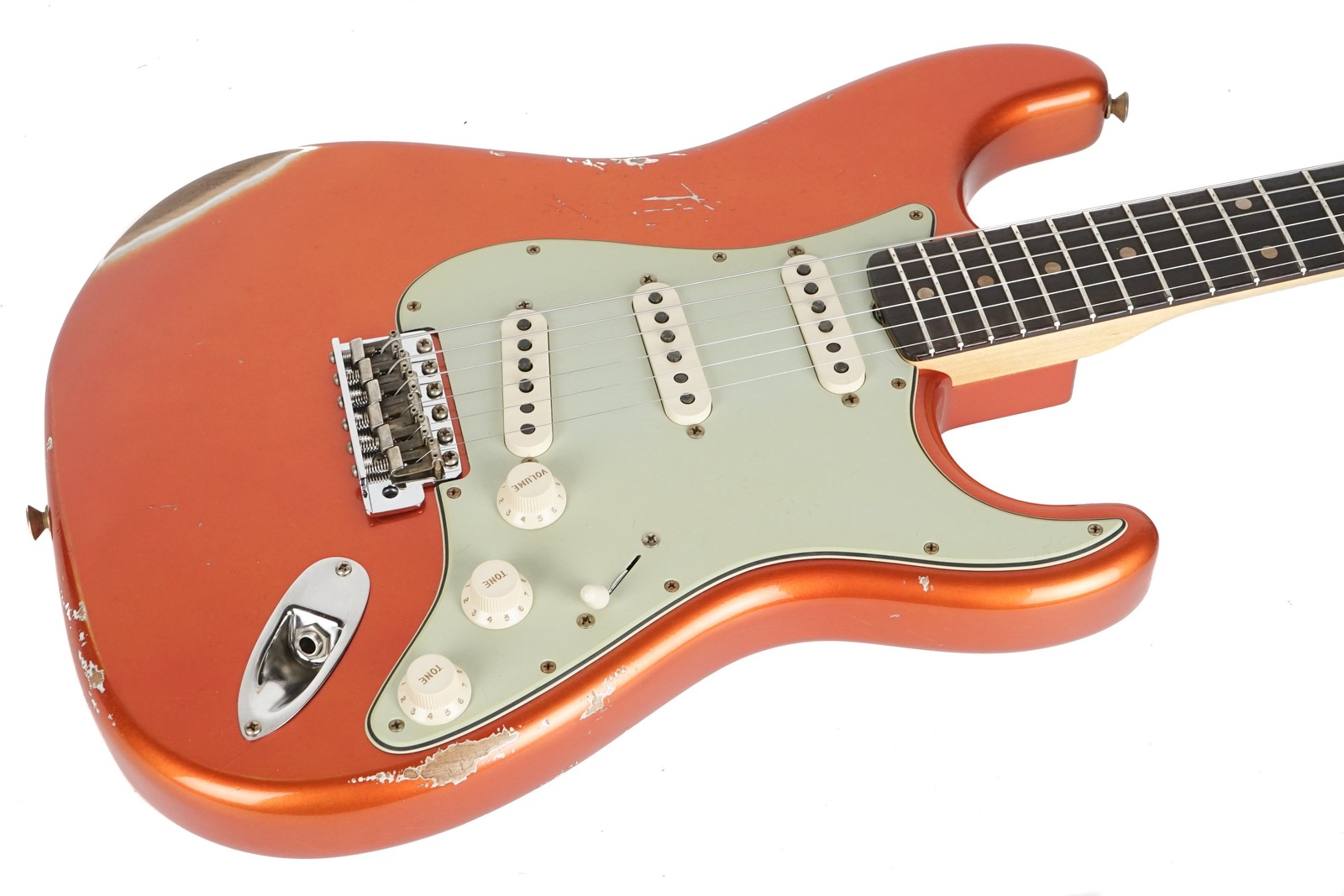 New Fender Custom Shop 1960 Stratocaster Relic Candy Tangerine NAMM 2026