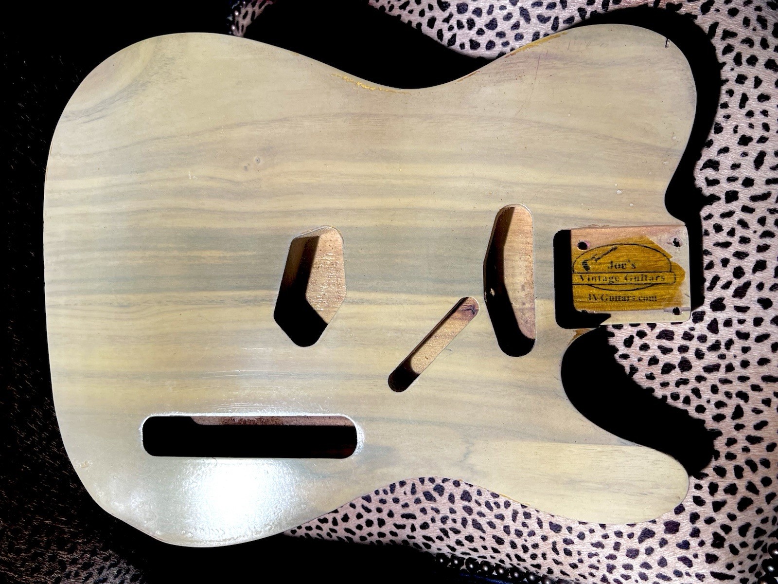 T BODY 60’s NitroThinSkinLacquer See Through BLOND As Seen JVGuitars