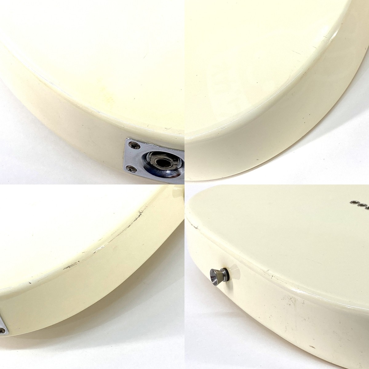 Fernandes TE-1Z Electric Guitar White 22F 3.4kg 3-Way SW Used