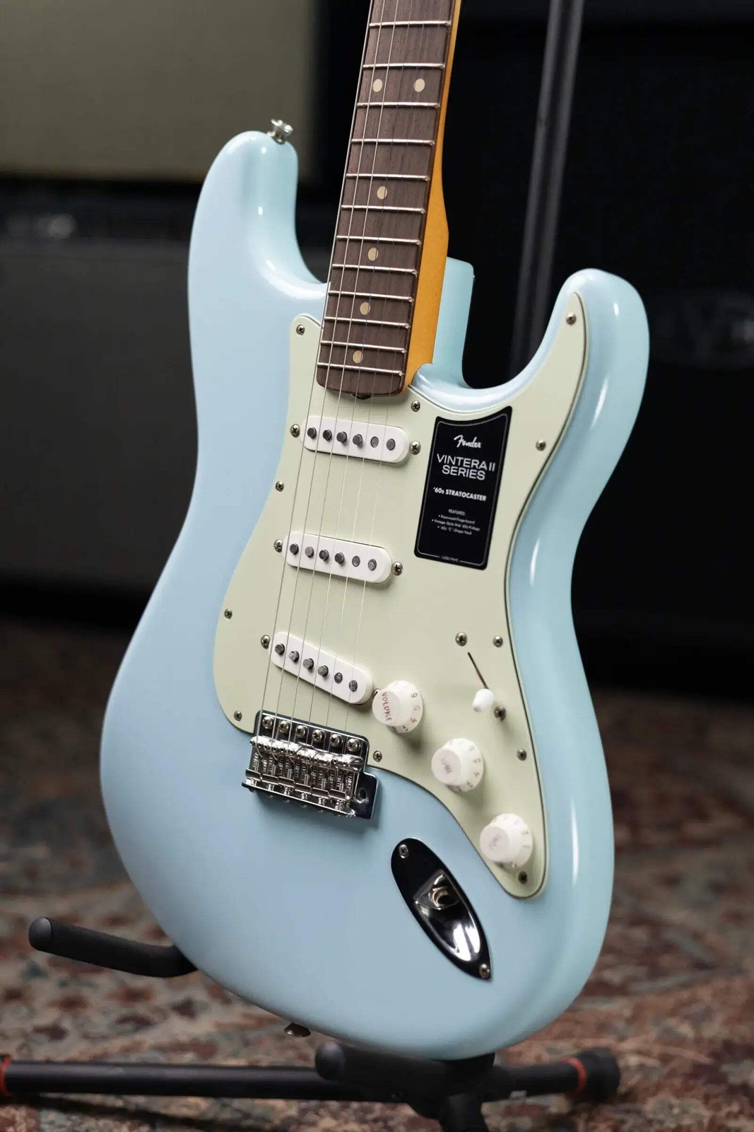 Fender Limited Edition Vintera II Road Worn ’60s Stratocaster Electric Guitar –