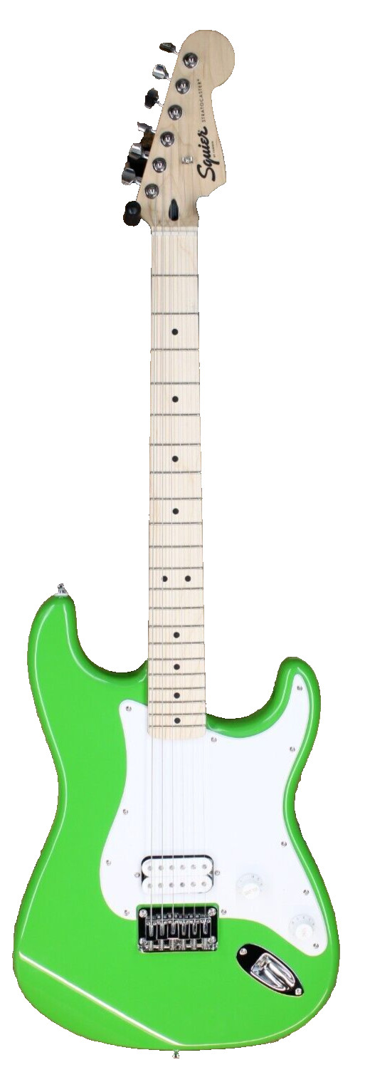 FSR Squier Sonic Stratocaster HT H Electric Guitar – Lime Green #M1309