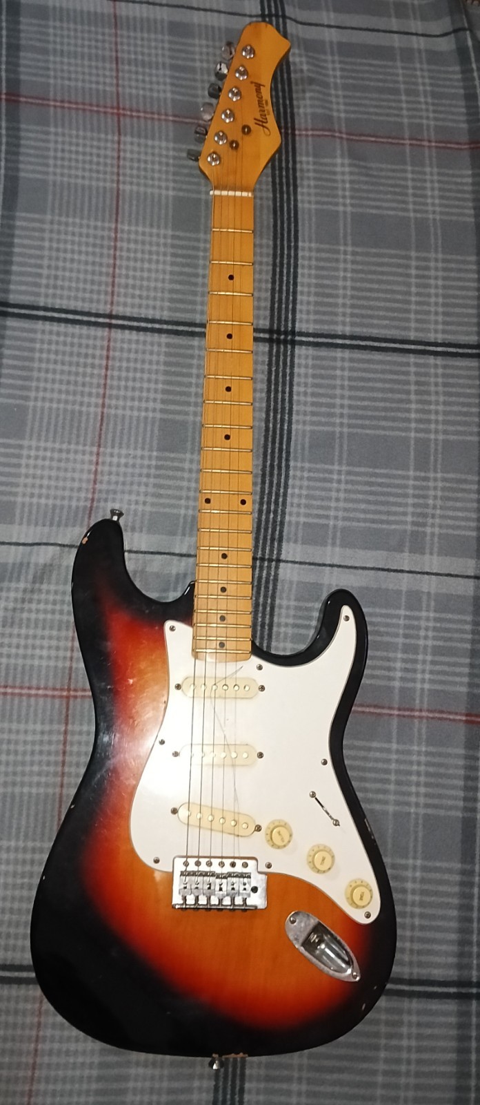 Harmony Sunburst Electric Guitar (See Description) EST 1892
