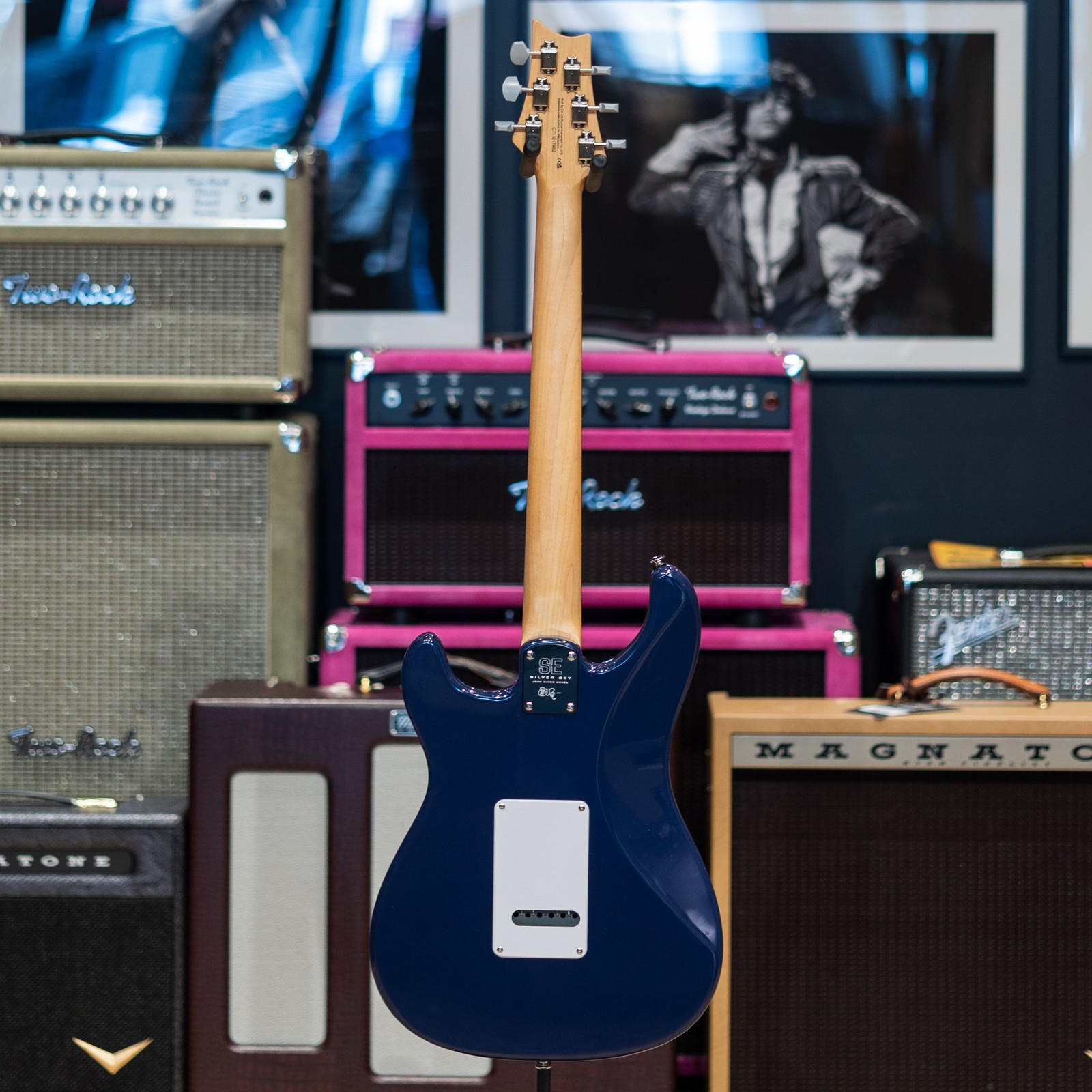 PRS SE SIlver Sky RW – Traditional Blue
