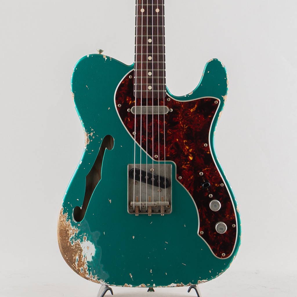 Xotic XTC-1 Thinline Sherwood Green Heavy Aged