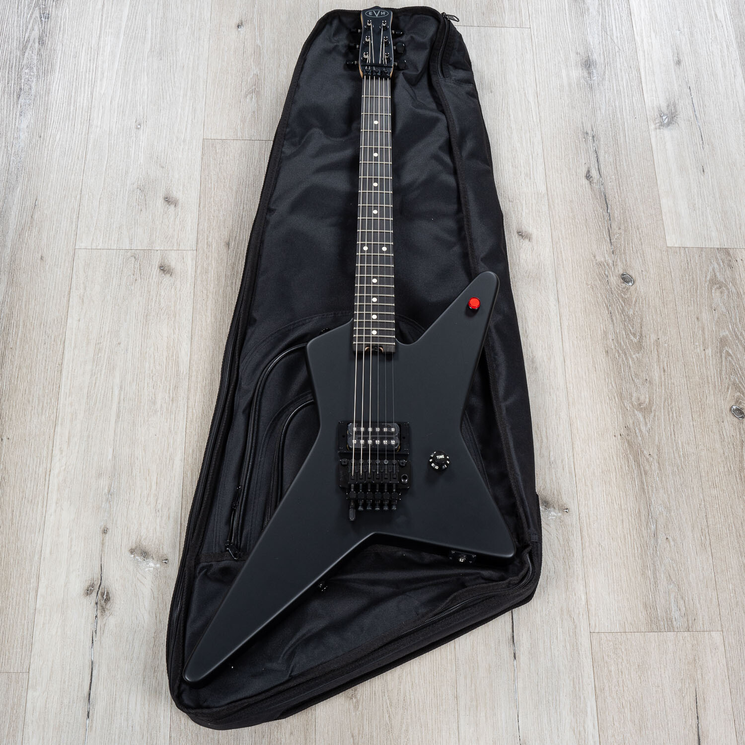 Mint EVH Limited Edition Star Guitar, Ebony Fretboard, Stealth Black