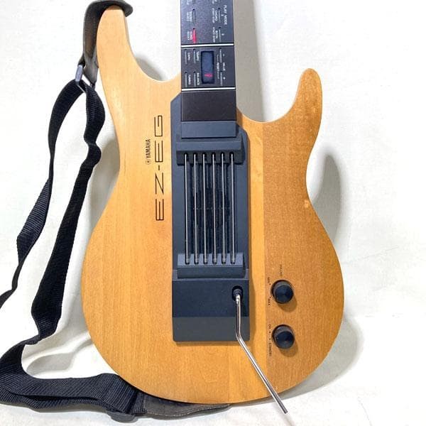 YAMAHA Electric Easy Guitar EZ-EG Synthesizer Synth with Case & Strap Tested