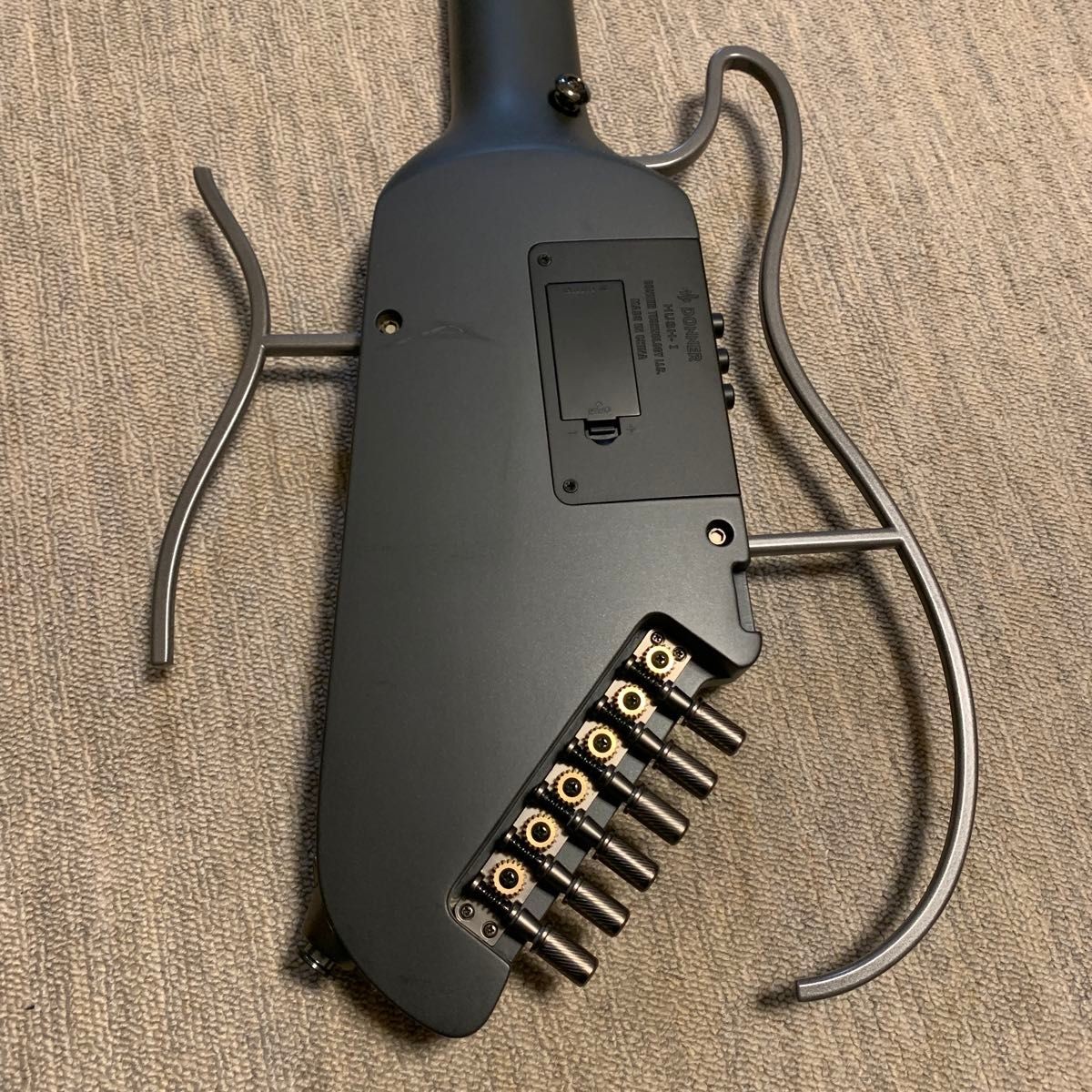 Donner HUSH-I Headless Electric Travel Guitar Silent Guitar