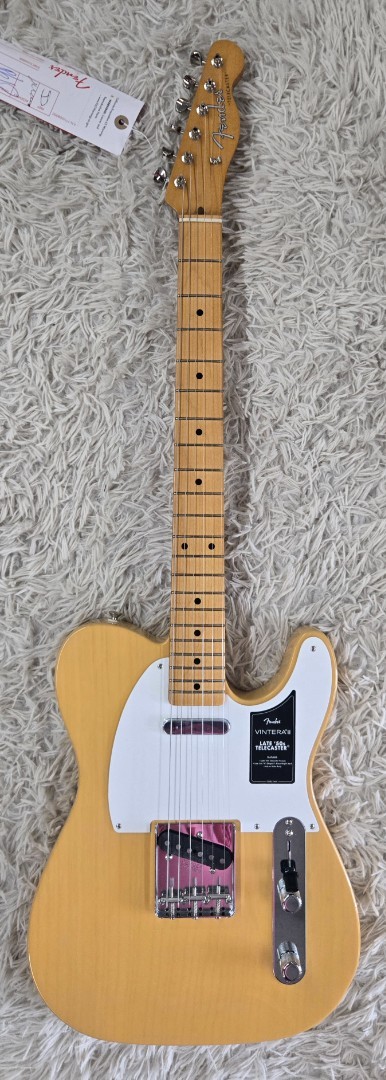 Fender Vintera® III Late ’50s Telecaster, Maple Fingerboard, Butterscotch Blond