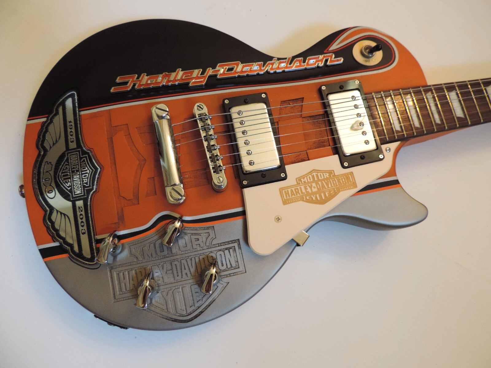 EPIPHONE LES PAUL HARLEY DAVIDSON 100TH ANNIVERSARY DDCC MADE TO ORDER GUITAR