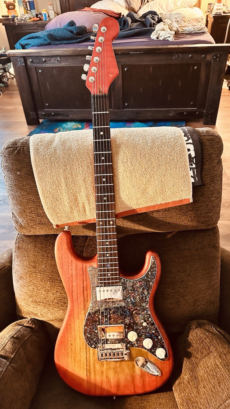 2021 Partscaster/Warmoth | Custom Koa Stratocaster | Koa Burst | USA 🇺🇸