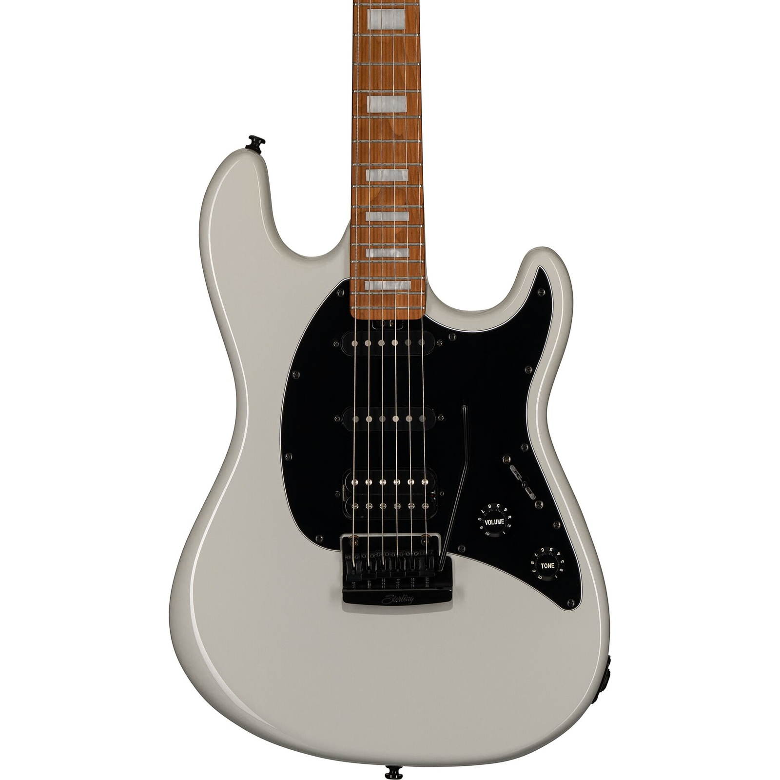 Sterling Cutlass CT50 Plus HSS Electric Guitar, Chalk Grey