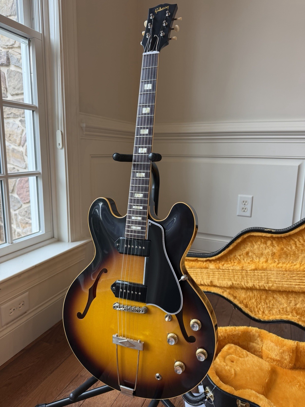 2026 Gibson Custom Shop ‘62 ES-330 VOS – Vintage Burst