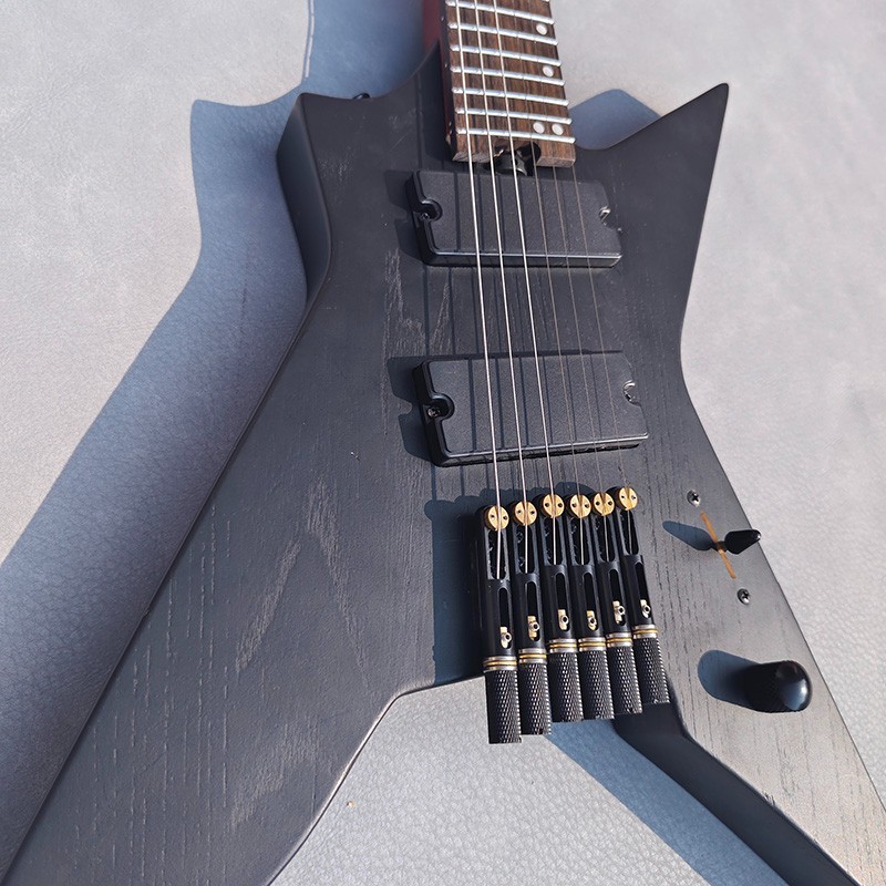 Alien electric guitar, peach blossom core body, maple neck, rosewood fingerboard