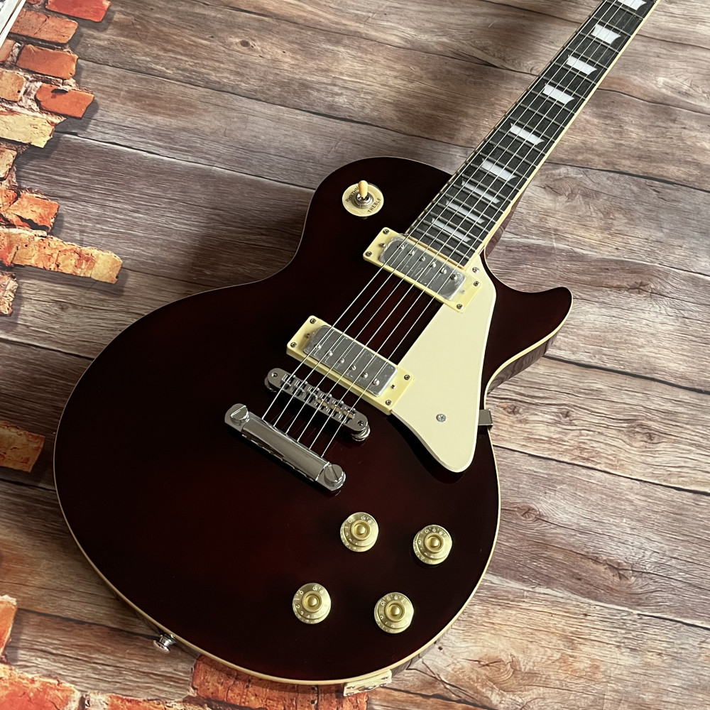 Dark Wine Red Electric Guitar Mini Small Pickups ABR bridge Stainless Frets
