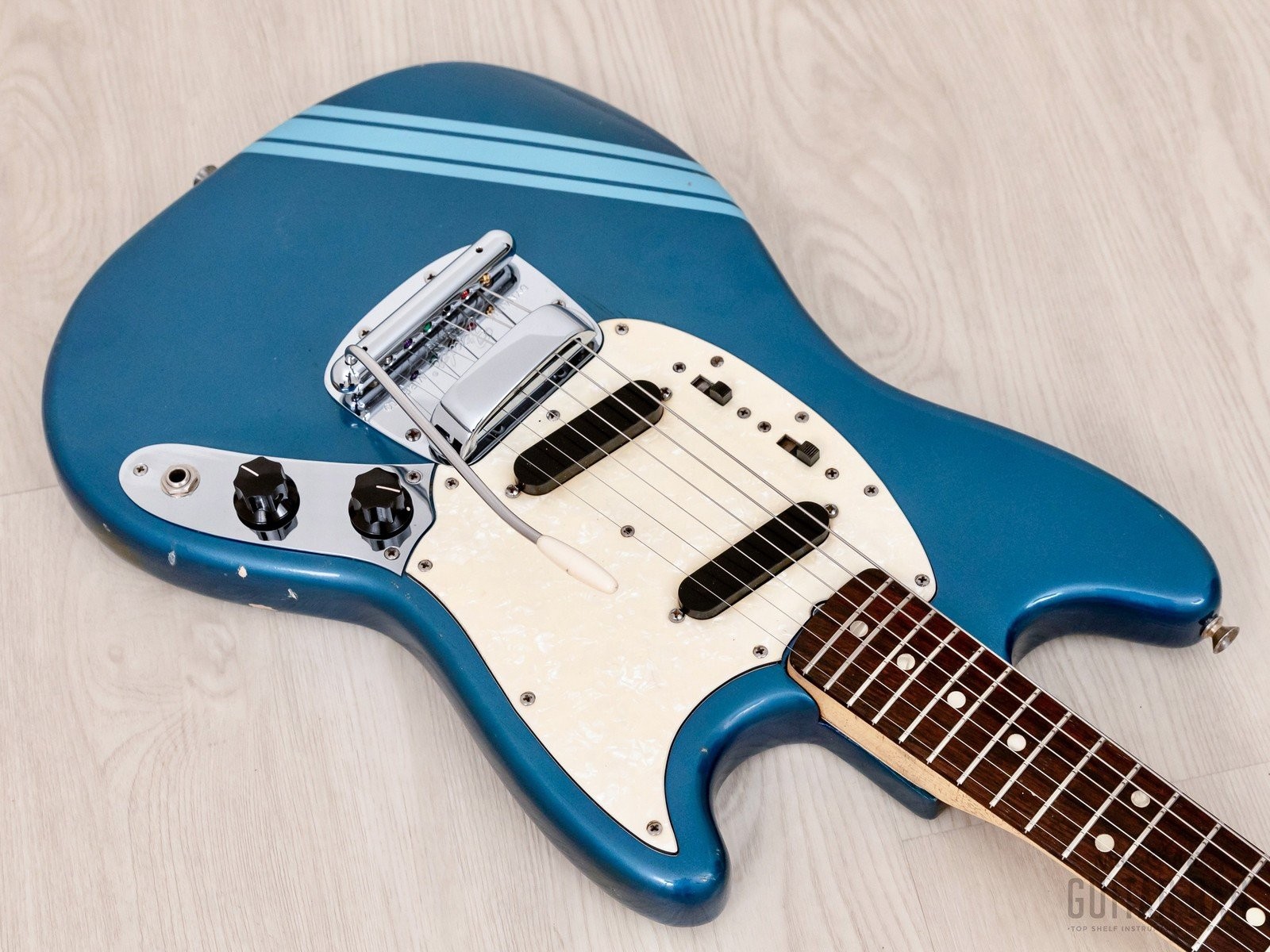1970 Fender Competition Mustang Competition, Short Scale, 100% Original w/ Case