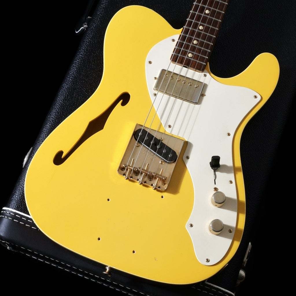 Fender Custom Shop MBA Custom 60s Thinline Telecaster CC Bamboo Yellow Copper Mi