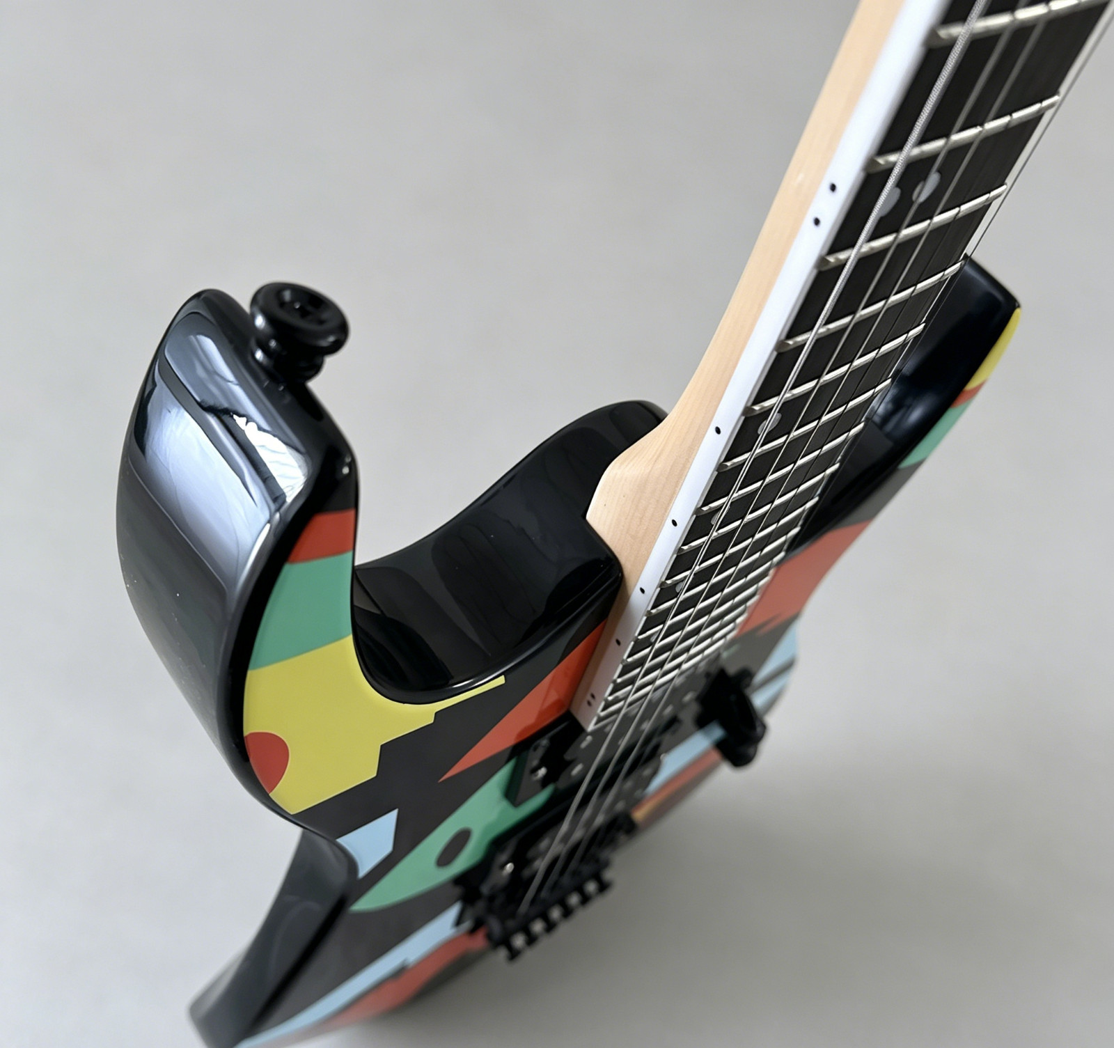 US STOCK JPM 100 John Electric Guitar Multi-Color Floyd Rose Tremolo 6 strings