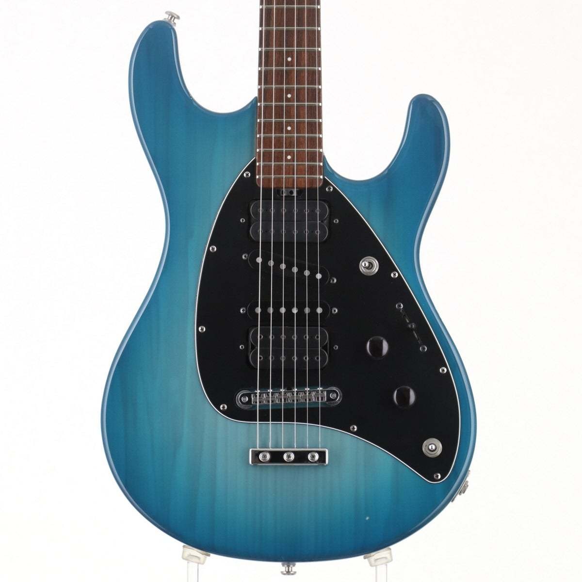 Music MAN Steve Morse Signature NON-TREMOLO Blueburst Used Electric Guitar 1998