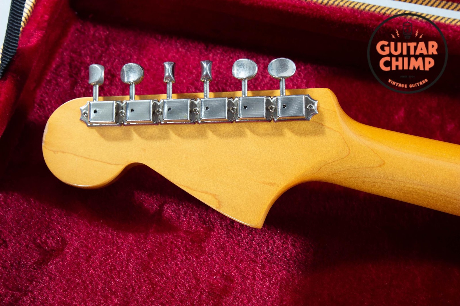 1991 Fender Japan MG69 ’69 Mustang Vintage White MIJ FujiGen Tweed HSC
