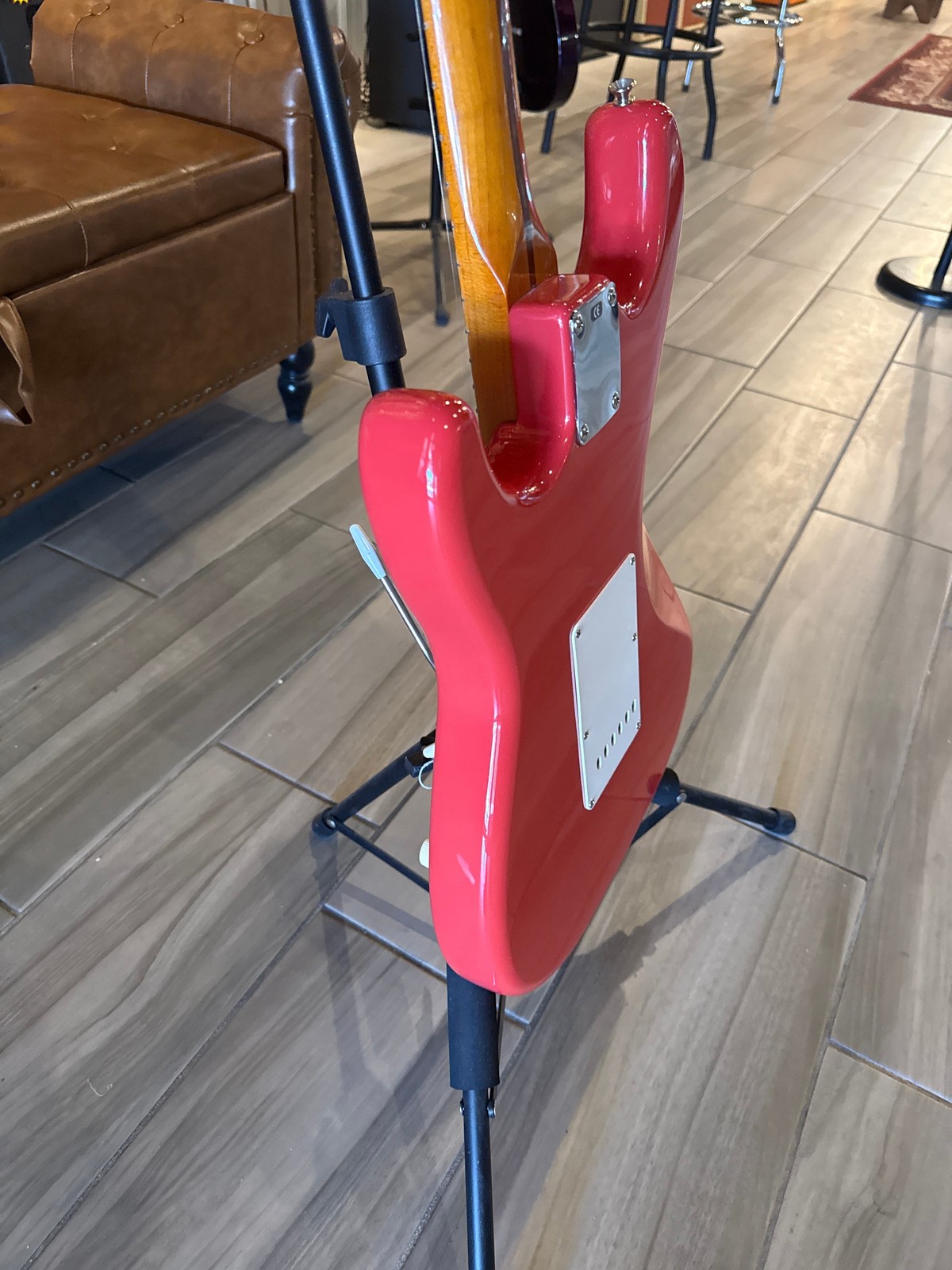 FENDER 1999 50’S CLASSIC SERIES STRATOCASTER CUSTOM FIESTA RED