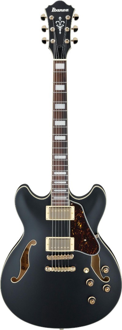 Ibanez Artcore Series AS73GBKF Flat Black Finish Semi Hollow Electric Guitar