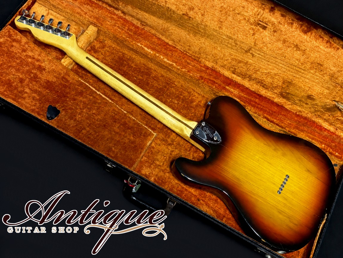 Fender Telecaster Custom 1974-75 Sunburst Ash Body&1P Maple Neck Light Weight 3.
