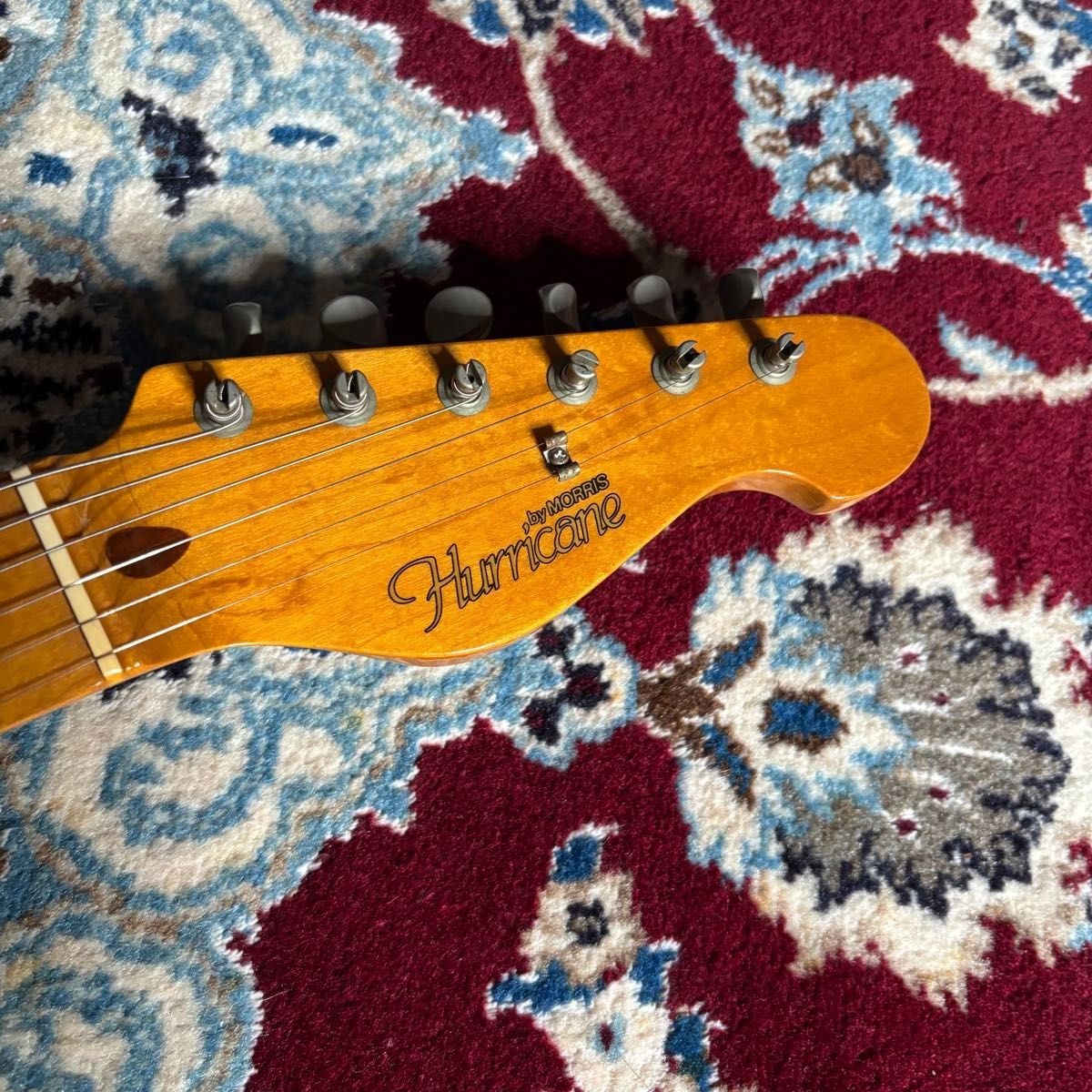 Hurricane by Morris Strat Type Stratocaster Rare 1980s Used From Japan