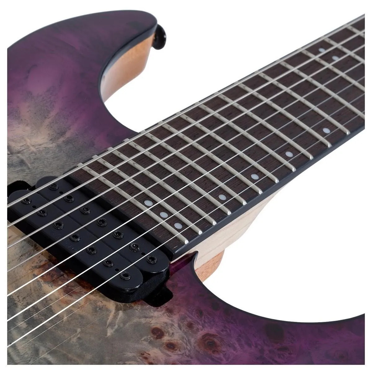 Schecter C-7 PRO ARB 7-String Electric Guitar – Aurora Burst