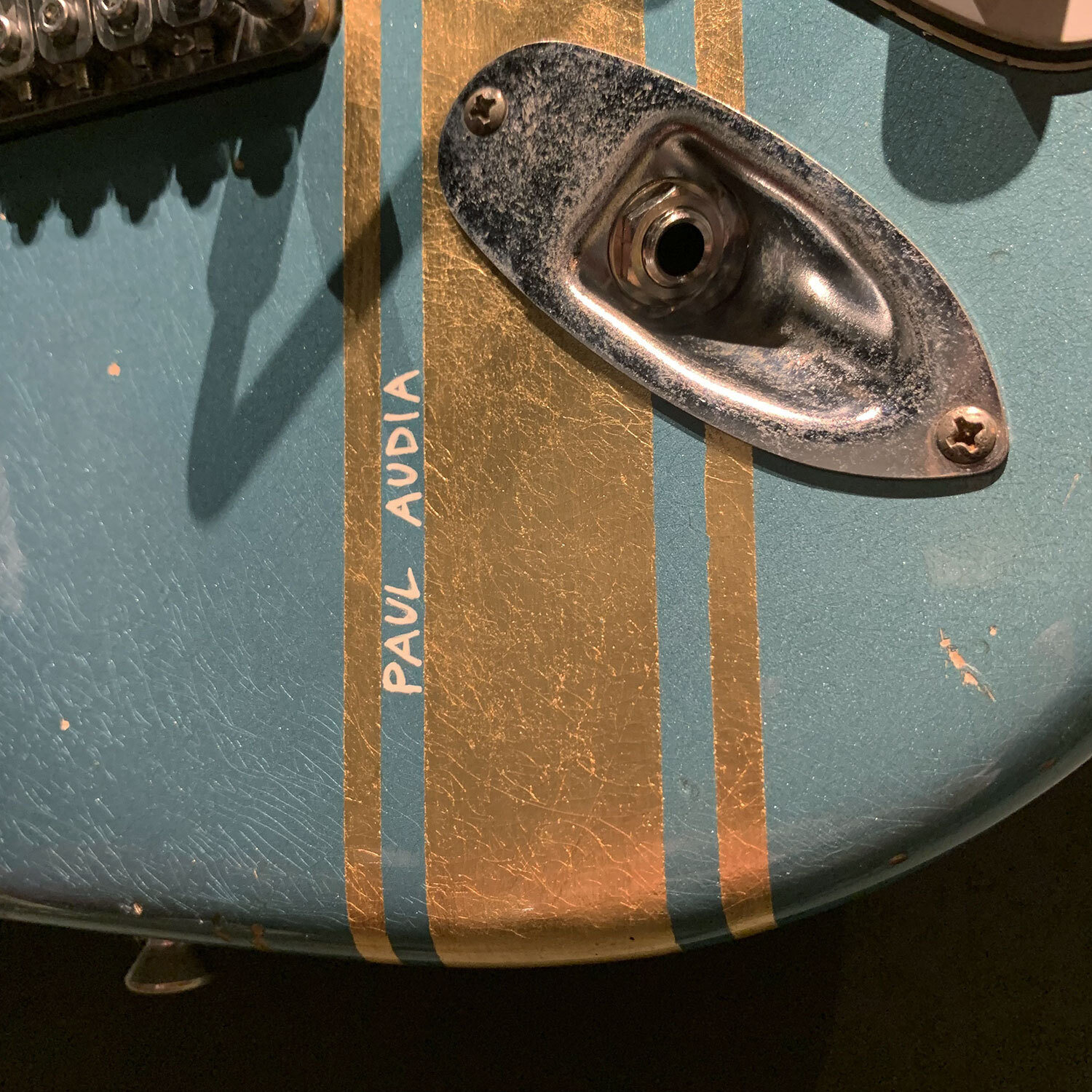 FRANCHIN Mercury guitar Paul Audia Signature Lake Placid Blue S-ty*MADE TO ORDER