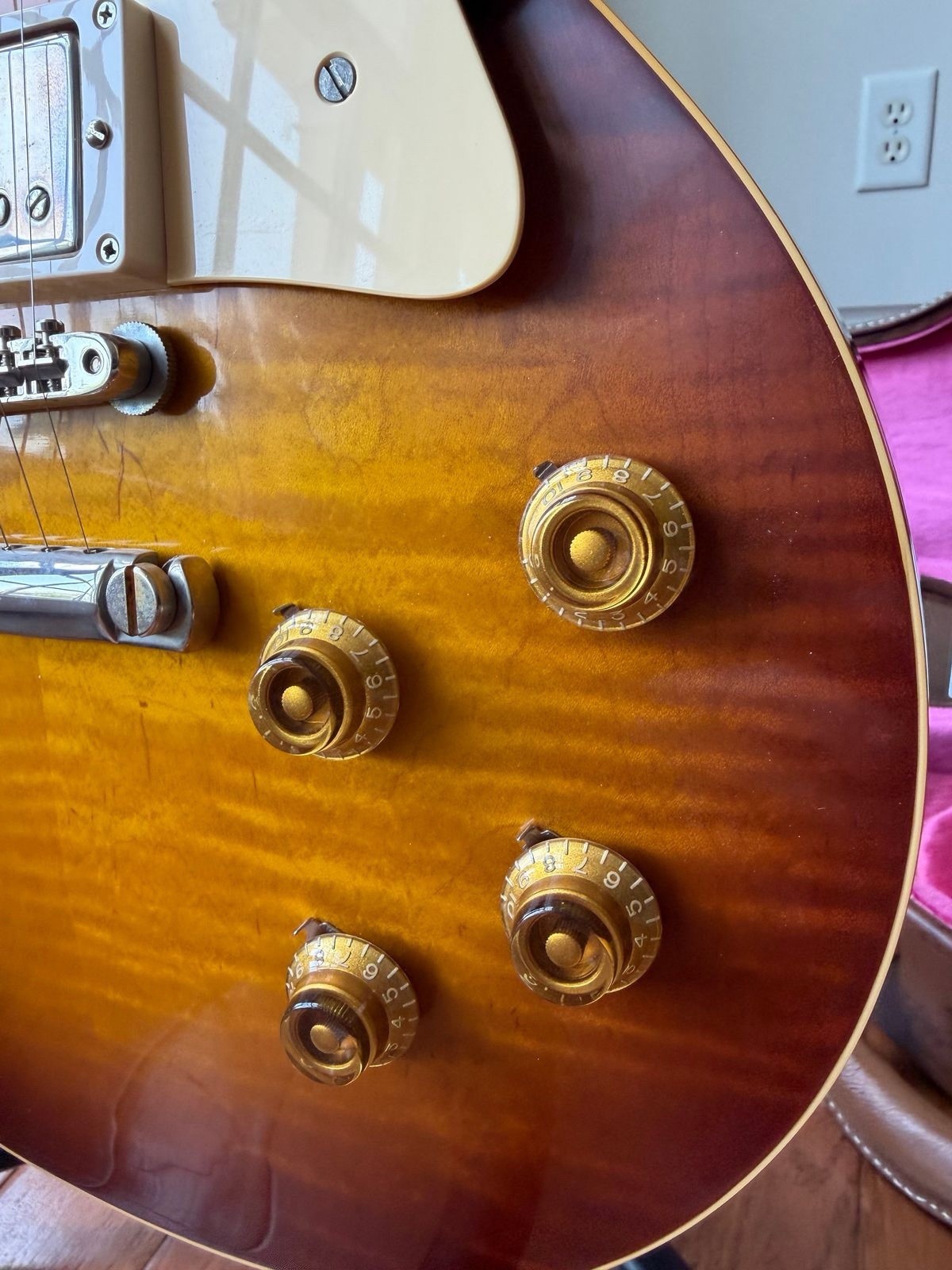2026 Gibson Custom Shop Les Paul Standard ‘59 Reissue R9 VOS – Iced Tea Burst