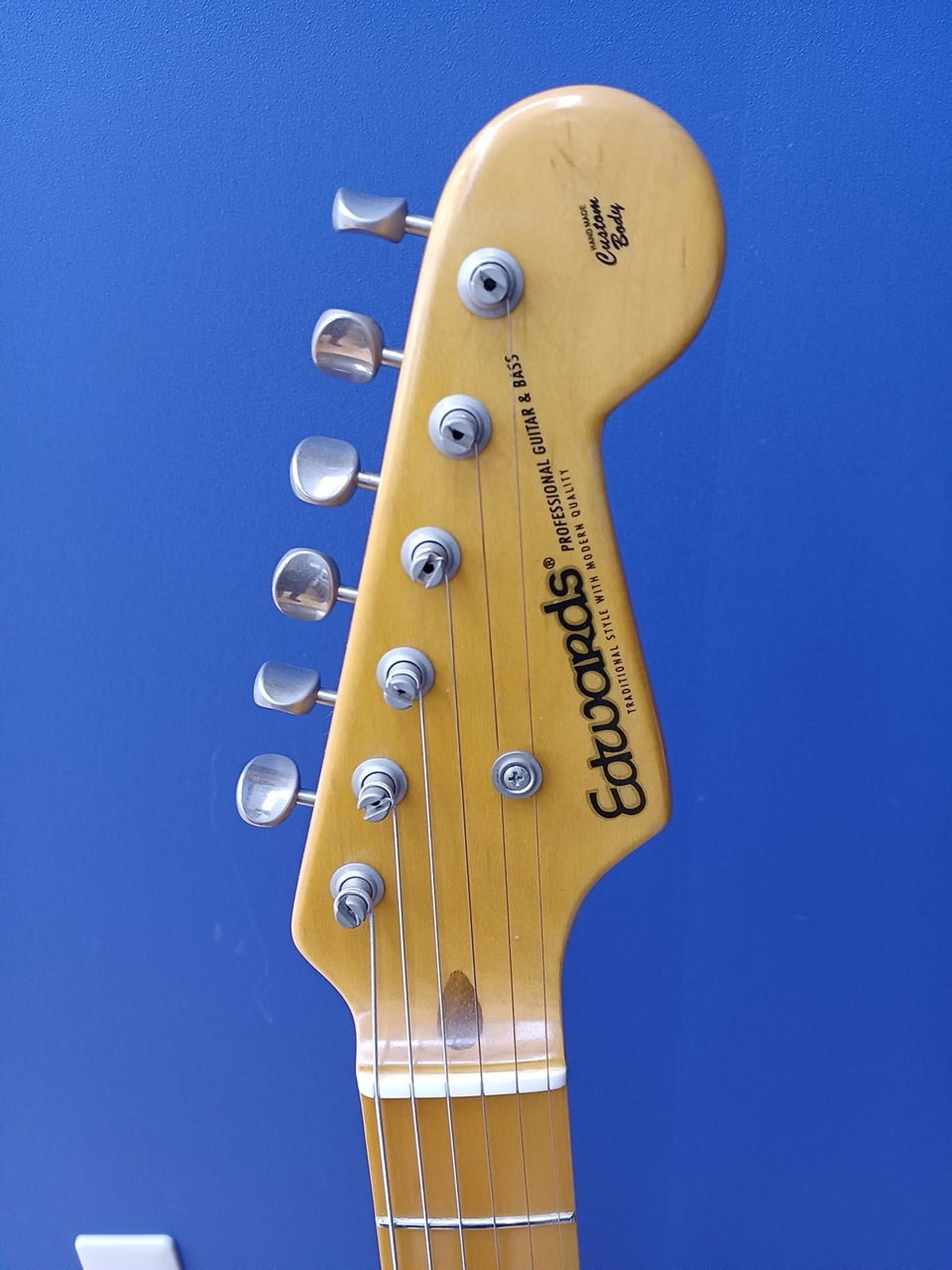 EDWARDS E-ST Used Alder body Maple neck Pau Ferro fingerboard Black